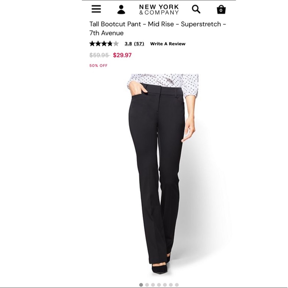 New York and Company - 7th Avenue Pants